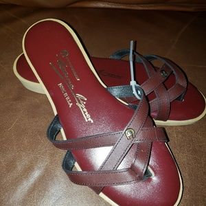 Aigner flip flops